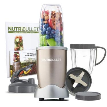 Imagem de Liquidificador Individual Blender e Extrator Nutribullet 900W Champagn