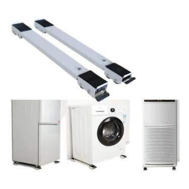 Imagem de Suporte com Rodinha para Geladeira, Fogão e Máquina De Lavar Base Carr