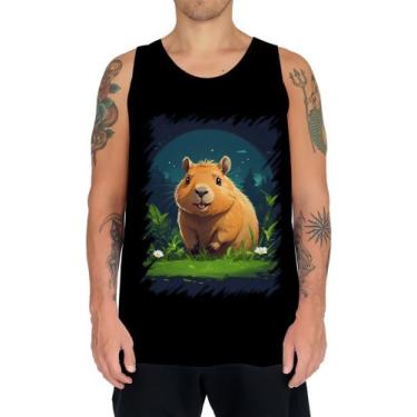 Imagem de Camiseta Regata Capivara do Bem Animalzinho 5 - Kasubeck Store®, M
