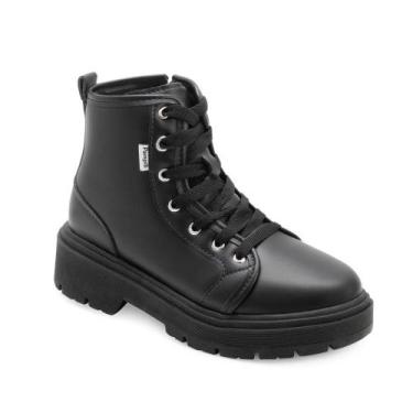 Imagem de Bota Coturno Pampili P Infantil PP26-68105, Preto, 35