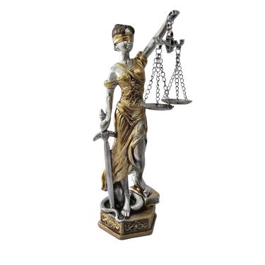 Imagem de Estátua Deusa/Dama Da Justiça Em Resina