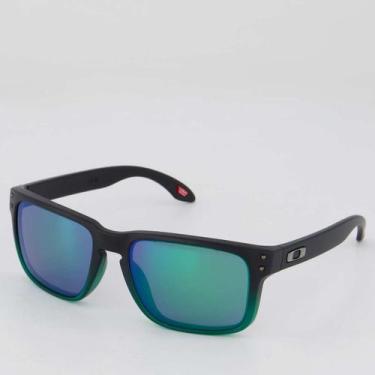 Imagem de Óculos de Sol Oakley Holbrook Preto e Verde, Único