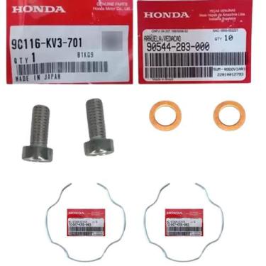 Imagem de Parafuso Inferior Bengala C/ Arruela, Trava Cbx 250/ Cb 300 - Honda