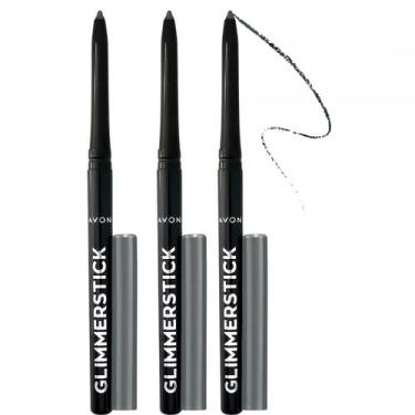 Imagem de Delineador Avon Glimmerstick Cinza Kit com 3