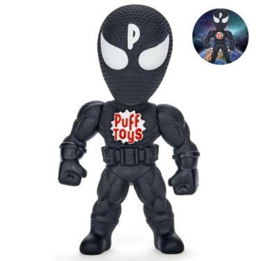 Imagem de Boneco de Brinquedo NIght Man Super Herói Em Vinil Macio - Puff Toys