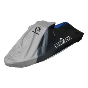 Imagem de Capa Jet Ski Sol/Chuva compatível Sea-Doo GTI 20-25 Cinza - SPTS