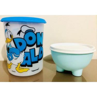 Imagem de Tupperware Kit Instantânea Disney Sal Donald + Saleiro Com Pé