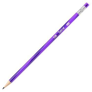 Imagem de LAPISEIRA CIS SPIRO 2.0 e ESTOJO COM GRAFITE, ROXO