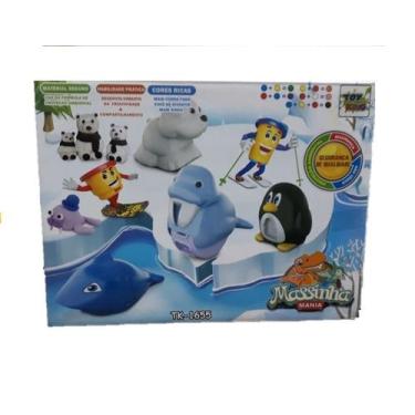Imagem de Massinha de Modelar Aventuras com os Bichinhos - 2 Temas Para Você Esc