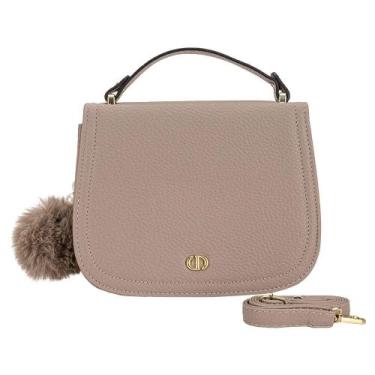 Imagem de Bolsa feminina transversal h.e ww118, Taupe, U