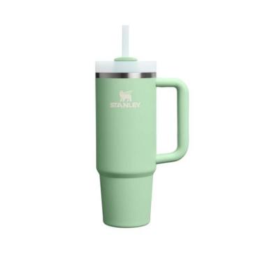 Imagem de Copo Com Canudo Stanley Quencher 887ML -, PISTACHIO