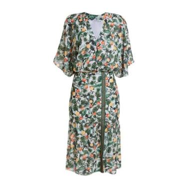 Imagem de Vestido Le Lis Blanc Cassia Midi - 15113501, Verde, 44
