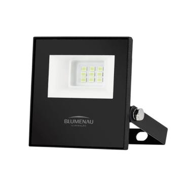 Imagem de Refletor LED Play 10W Bivolt Ip66 Alumínio Luz Verde para Áreas Externas Blumenau Iluminação