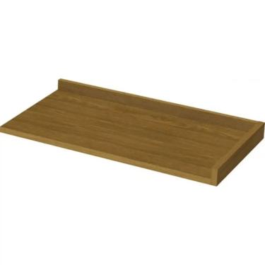 Imagem de Tampo Reto para Balcão de Canto C906 em MDF 25mm 94cm Amadeirado Móveis Henn