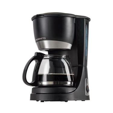 Imagem de Cafeteira Elétrica 15 Xícaras Agratto Vetro Caffe CEV15-01 Preta 127V,