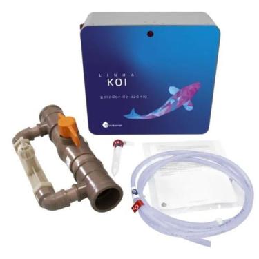 Imagem de Gerador de Ozônio para Lagos Ornamentais Q1 Ambiental KOI 40 220V até 