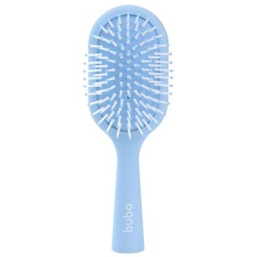 Imagem de Escova De Cabelo Buba Cerdas Macias Azul