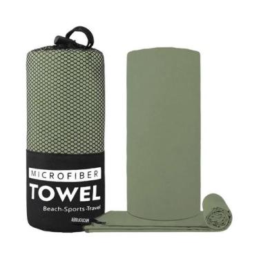 Imagem de Toalha De Viagem Super Macia E De Secagem Rápida Em Microfibra, Absorv