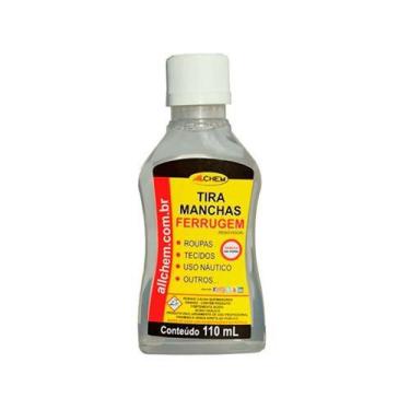 Imagem de Removedor de Manchas de Ferrugem 110ml - Ideal para Tecidos e Superfíc