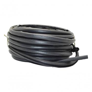 Imagem de Borracha Externa Para-Brisa F103 Santana Versailles AP 97 Vedação Contra Água e Poeira Aba Larga 18mm 25m