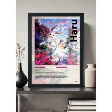 Imagem de Quadro Decorativo Haru - Beastars - O Lobo Bom - Com vidro Tamanho:21c