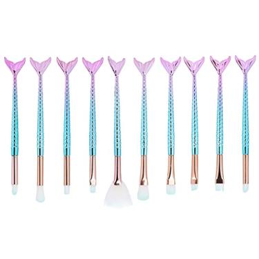 Imagem de Kit de pincéis de maquiagem, pincel de sombra, pincel macio para destacar os olhos, kit de ferramentas para maquiagem para uso doméstico
