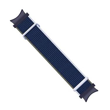 Imagem de Pulseira Nylon Loop LTIMPORTS, compativel com Galaxy Watch 6 - Galaxy Watch6 Classic - Galaxy Watch 5 - Galaxy Watch5 Pro - Galaxy Watch 4 - Galaxy Watch4 Classic (Azul Abissal)