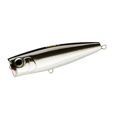 Imagem de Yo-Zuri Hydro Popper Flutuante, Black Silver, 120mm 4-3/4"