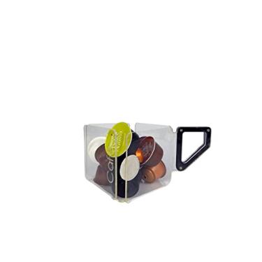 Imagem de Porta Cápsulas em Acrílico Xícara transparente