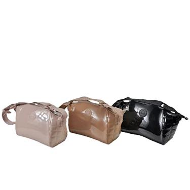 Imagem de Bolsa Média Moleca Transversal Feminina (Preto)