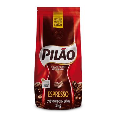 Imagem de Café Pilão Torrado em Grãos Espresso 1Kg