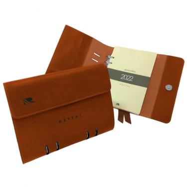 Imagem de Agenda Diária Raffai 2022 Personalizada Caramelo