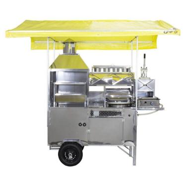 Imagem de Carrinho 5 em 1 R2 Pastel, Lanche, Churrasco, Hot Dog e Batata