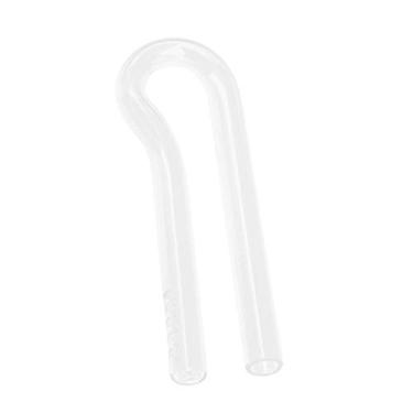 Imagem de Baoblaze tubo de entrada de vidro lírio para aquário transparente - G