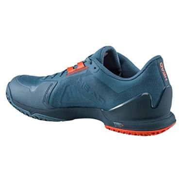 Imagem de HEAD Sprint Pro 3.5 Men's Tennis Shoe (Bluestone/Orange, 8)