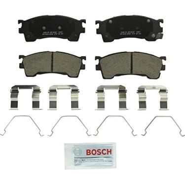 Imagem de BOSCH BC637 QuietCast Conjunto de pastilhas de freio a disco de cerâmica premium - compatível com sonda Ford selecionada; Mazda 626, MX-6, Protégé; FRONT