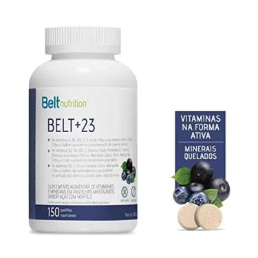 Imagem de Belt + 23 - Sabor Açaí com Mirtilo 150 Pastilhas mastigáveis - Belt Nutrition