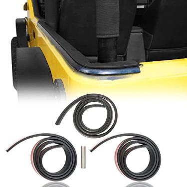 Imagem de Hooke Road Kit de vedação Hardtop, 3 peças compatível com Jeep Wrangler TJ Hardtops 97-06