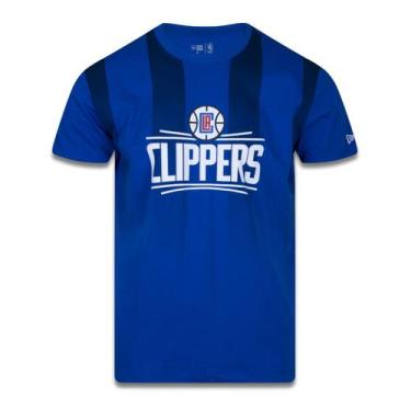 Imagem de Camiseta Los Angeles Clippers Nba Soccer Style Royal New Era
