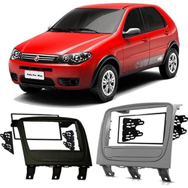 Imagem de Moldura Painel Dvd Palio Way 2014 até 2016 (Preto)