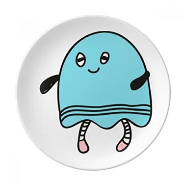 Imagem de Prato de monstro decorativo de porcelana Salver do Universo e Alienígena