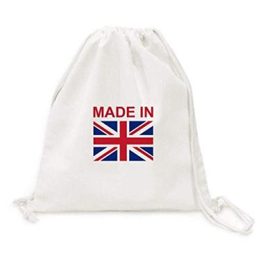 Imagem de Mochila de viagem feita no Reino Unido Country Love Canvas com cordão