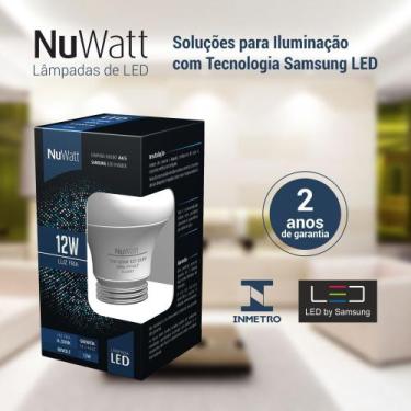 Imagem de Kit 20 Lampada Led Bulbo 12W Samsung A65 E27 Luz Branca Fria - Posh