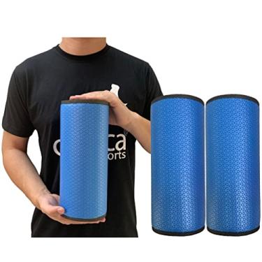 Imagem de Kit 2 Rolos Massagem Liberação Miofascial 30x12cm DF1076 Azul Royal Dafoca Sports