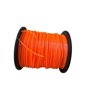 Imagem de Fio Nylon Quadrado 3,00Mm, 2.250Kg. Roçadeira. Aprox 255M.