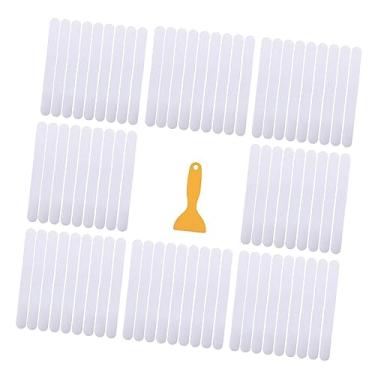 Imagem de ＫＬＫＣＭＳ 72Pcs Fita antiderrapante para degraus de escada Tiras antiderrapantes para segurança do piso Apertos de escada antiderrapantes transparentes para