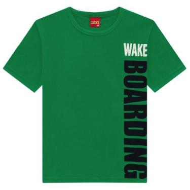 Imagem de Camiseta Menino Kyly Em Algodão Na Cor Verde