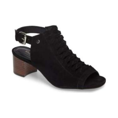 Imagem de Klub Nico Dallas Women's Woven Sandal Block Heel City Dress Pumps (6, black)