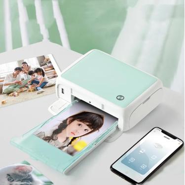 Imagem de HPRT-Impressora fotográfica colorida portátil  mini sublimação térmica  Wi-Fi  impressora BT