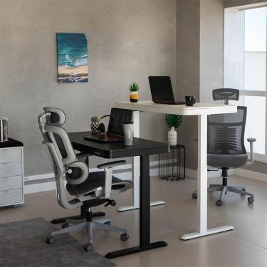 Imagem de Mesa com Regulagem de Altura Elétrica Musa Branco